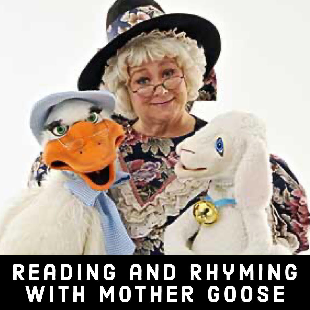 Mother Goose Show, Virtual Mother Goose Show, Online Daycare Show, Online party, Virtual birthday show, Dallas Birthday Show, Virtual Shows USA