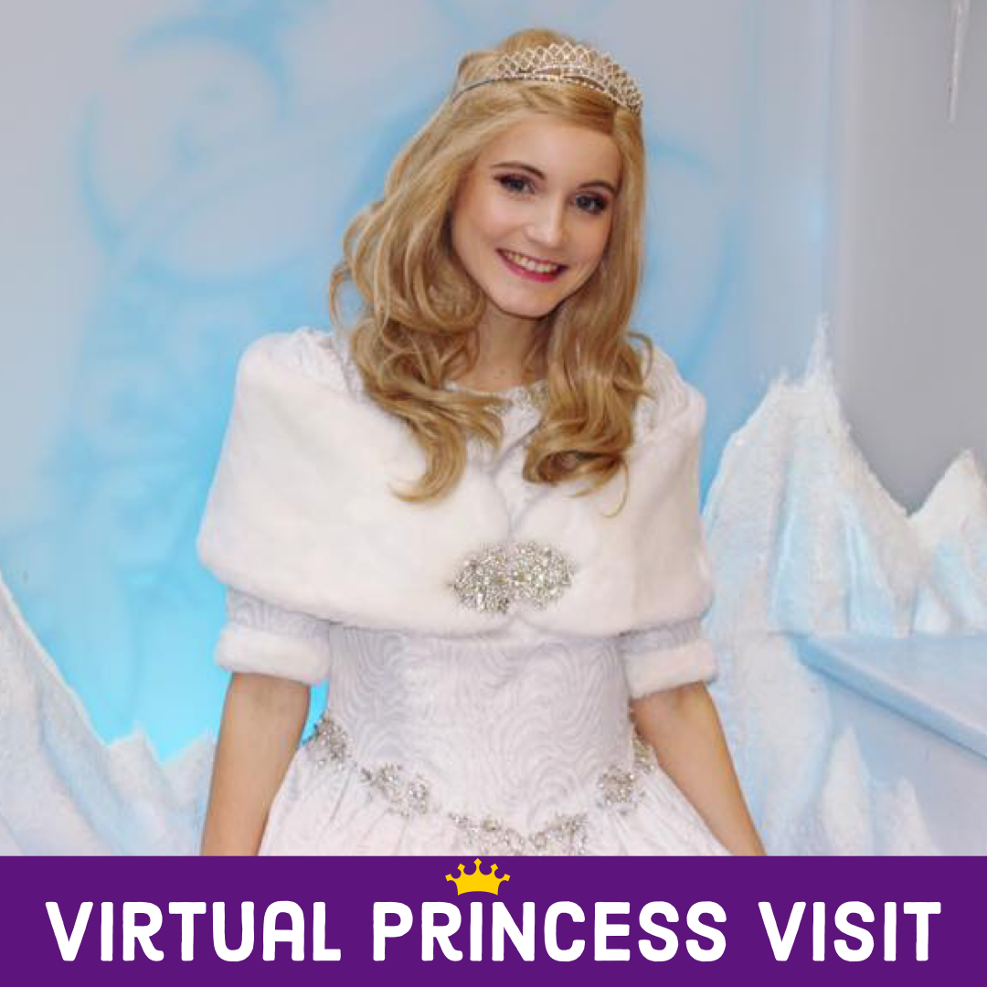 Virtual birthday for girls, virtual princess visit, online princess visit, virtual birthday, dallas princess party, virtual birthday party